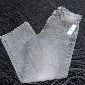 PacSun Men's Washed Gray Straight Jeans